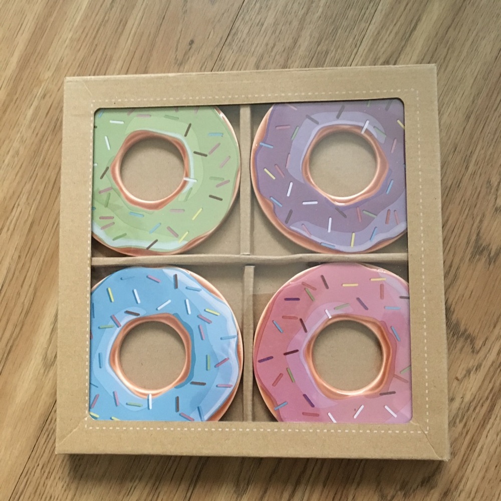 Francesca’s Doughnut Coasters